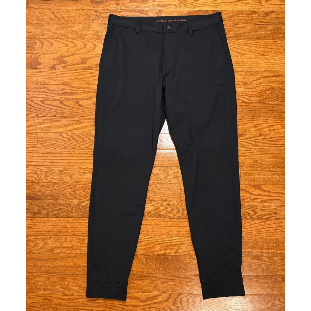 Rhone Commuter Joggers City Pants Mens 31x28 Black Performance Golf 10094 Chino